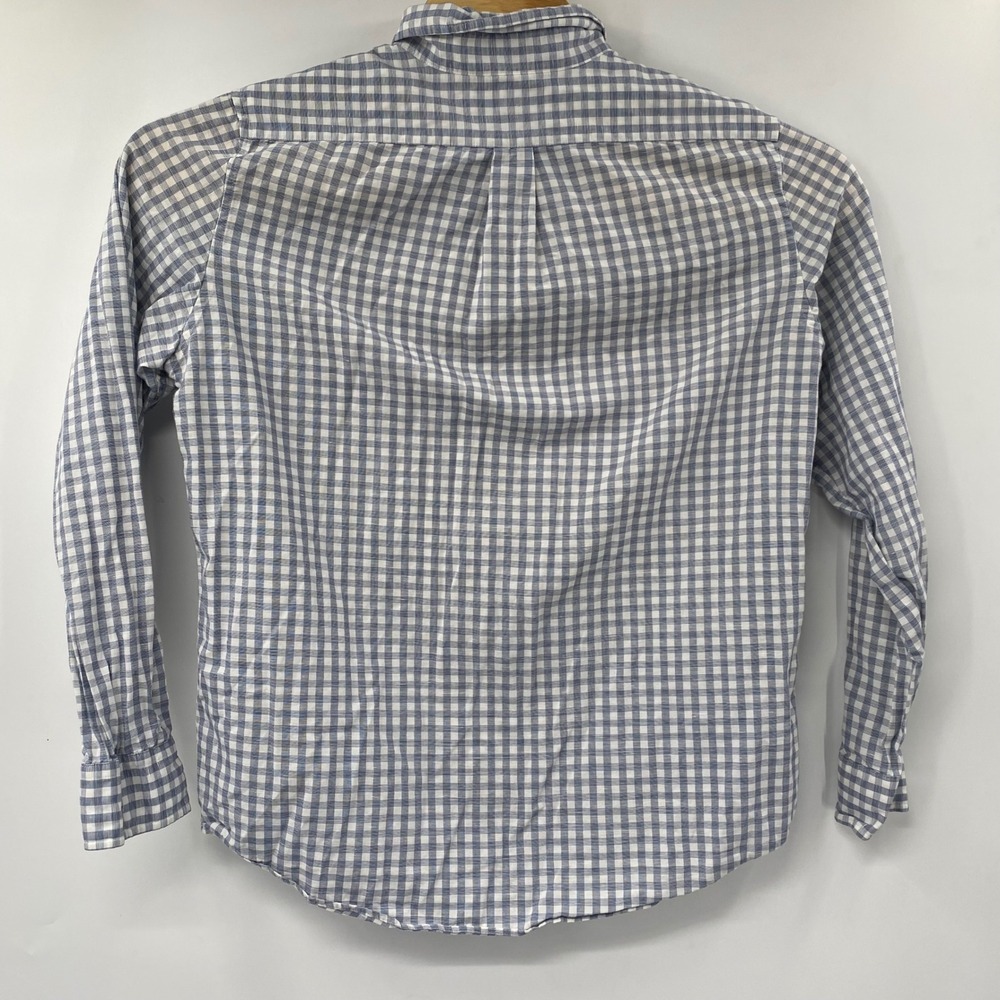 Vineyard Vines Slim Fit Murray Shirt Gingham Check Button Down Cotton Blend M - Picture 3 of 4